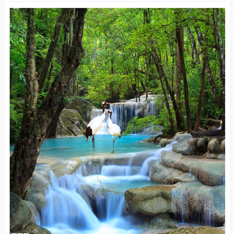 3D Natural Scenery Floor Murals Peel and Stick Wall Stickers Art Wallpaper Self-Adhesive Large Children¡¯s Room Decor - Image 3