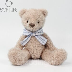 Teddy Bear With Bow Tie Soft Plush Baby Sleep/comforting Pillow Toy
