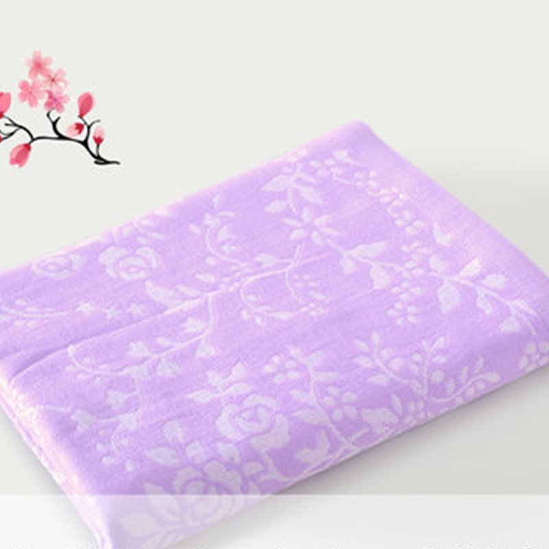 Pure Cotton Double Tier Quick-Dry Bath Towel