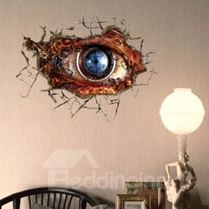 Stunning Creative 3D Machine Eye Wall Sticker