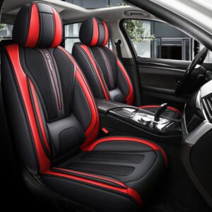 Ergonomic 5-seater Universal Fit Seat Covers Wear-resistant Dirt-resistant Breathable and Durable