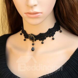 Classtic Style Lace Necklace For Wedding Party Engagement