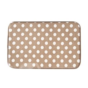 Polka Dots Modern Style Hand Wash Rectangle Area Rug