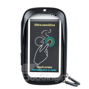 Rainproof Rectangle PVC Unisex Anti-Impact Handlebar Bag