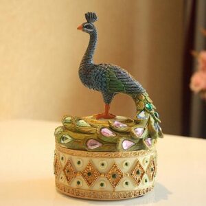 New Arrival Beautiful Peacock Jewelry Box