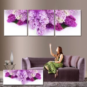 New Arrival Delicate & Fragrant Flowers Cross Film Wall Art Prints