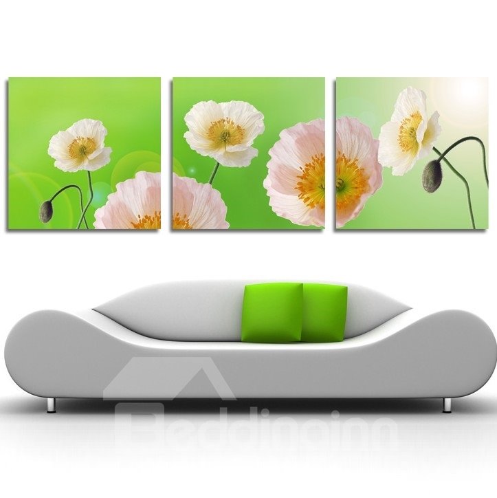 New Arrival Pink Gorgeous Flowers Cross Film Wall Art Prints