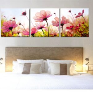 New Arrival Beautiful Flowers Under Sunshine Film Wall Art Prints