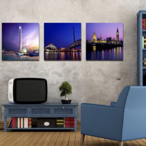 New Arrival Fantabulous City Night Film Art Wall Prints