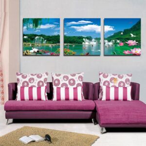 Hot Selling Fantastic Scenery Film Art Framed Wall Decor Prints
