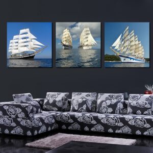 3-Pieces of Crystal Film Art Wall Print