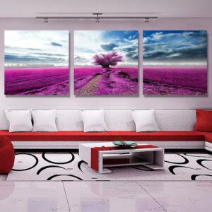 Beauty Scenery 3-Piece Crystal Film Art Wall Print