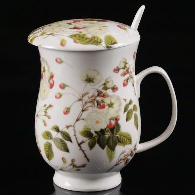 New Classic Elegnat Rain and Dew Roses Coffee Mug