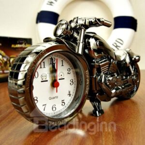 Creative Gift Motorcycle Model Retro Alarm Clock