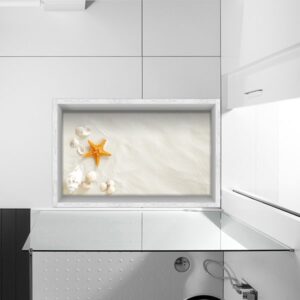 Seashells and Starfish Slipping-Preventing Water-Proof Bathroom 3D Floor Sticker
