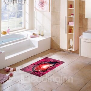Creative 3D Broken Floor Slipping-Preventing Water-Proof Bathroom 3D Floor Sticker