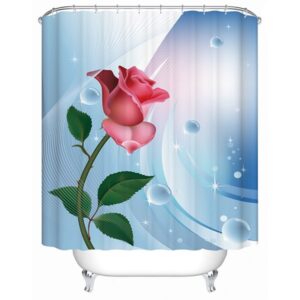 Rose 3D Shower Curtain