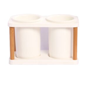 Creative Kitchen Ceramic Plain Pattern Desktop Storage Box