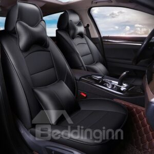 Cotton Filler Business Style Pure Color Custom Fit Seat Covers