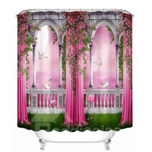 Magic World Printing Bathroom Decor 3D Shower Curtain