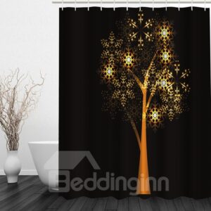Magic Tree Printing 3D Bathroom Waterproof Shower Curtain