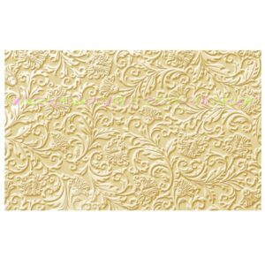 Simple Style Beige Flowers and Leaves Plaid Pattern Decorative Wall Murals