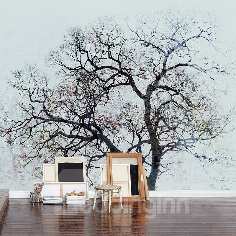 Flowers and Tree 3D Waterproof Wall Murals