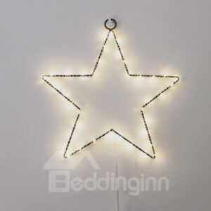 Bright Fashion Pentagram Star Shape Design Room Decoration LED String Lights