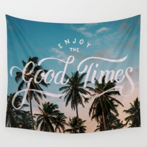 59L*51W Coconut Palms of Good Times Scenery Wall Tapestries