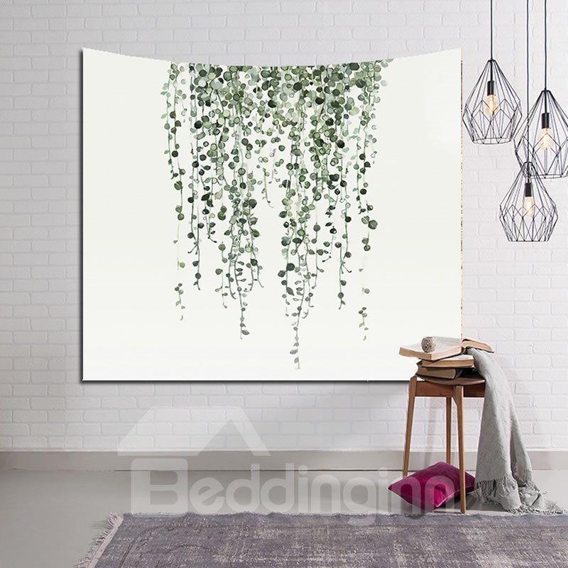 Tropical Vine with Branches Decorative Hanging Wall Tapestry - Image 2