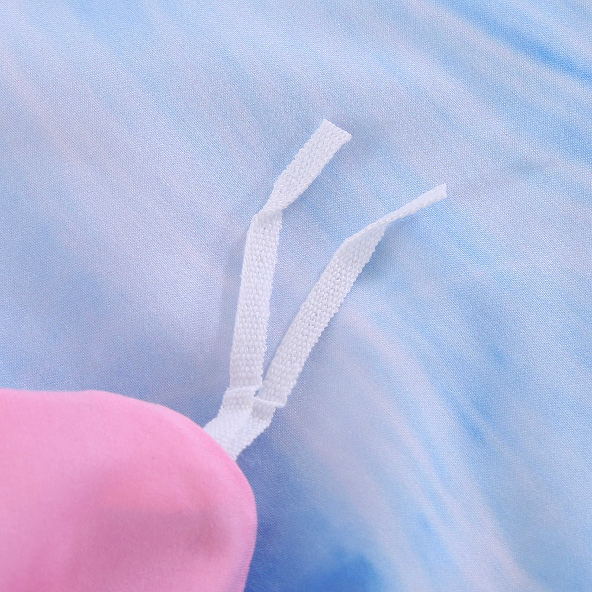 Unicorn Bedding White Unicorn with Wings Printed 4-Piece Duvet Cover Set with Flat Sheet Pillowcases - Image 4