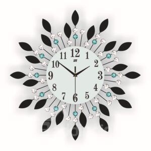 Irregular Pattern Stopwatch Movement Needle&Digital Type Wall Clock