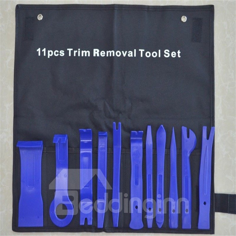 Car Dash Radio Audio Trim Removal Tool Kits 11Pcs Blue