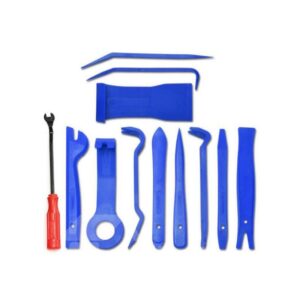 Car Dash Radio Audio Trim Removal Tool Kits 12Pcs Blue