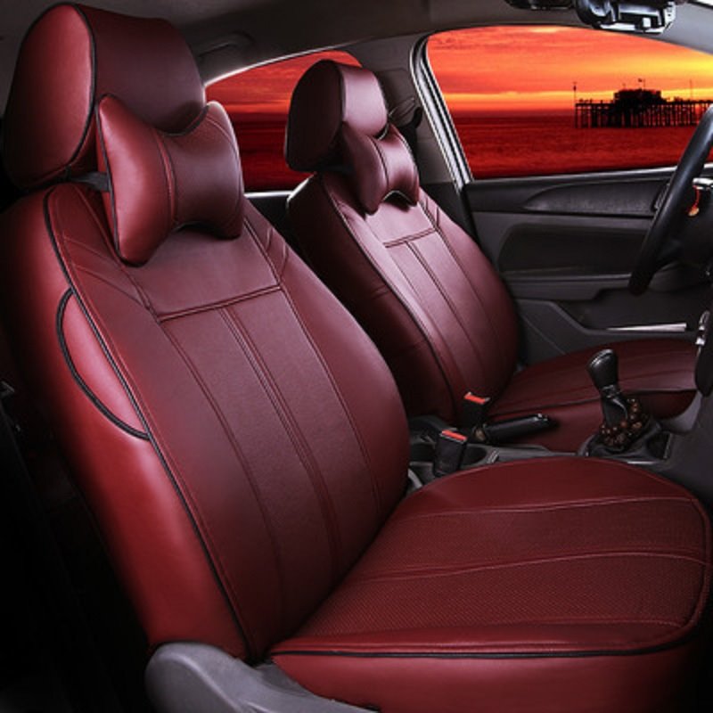 Country Style Perfect Fit Environmental Health Materials Microfiber Comfortable£¦Soft Custom Fit Seat Cover - Image 2
