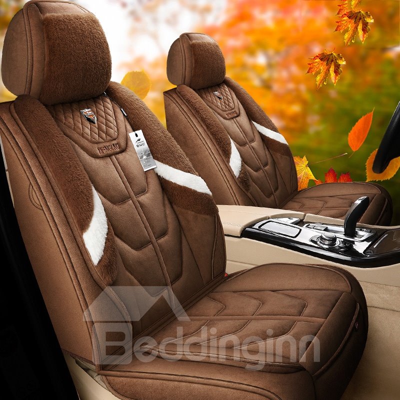 Princess Style Linen Material Environmentally Friendly And Breathable Five Seats Universal Truck Seat Covers - Image 5