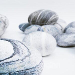 Creative Brown Pebble-shaped Plush Throw Pillow/Cushion