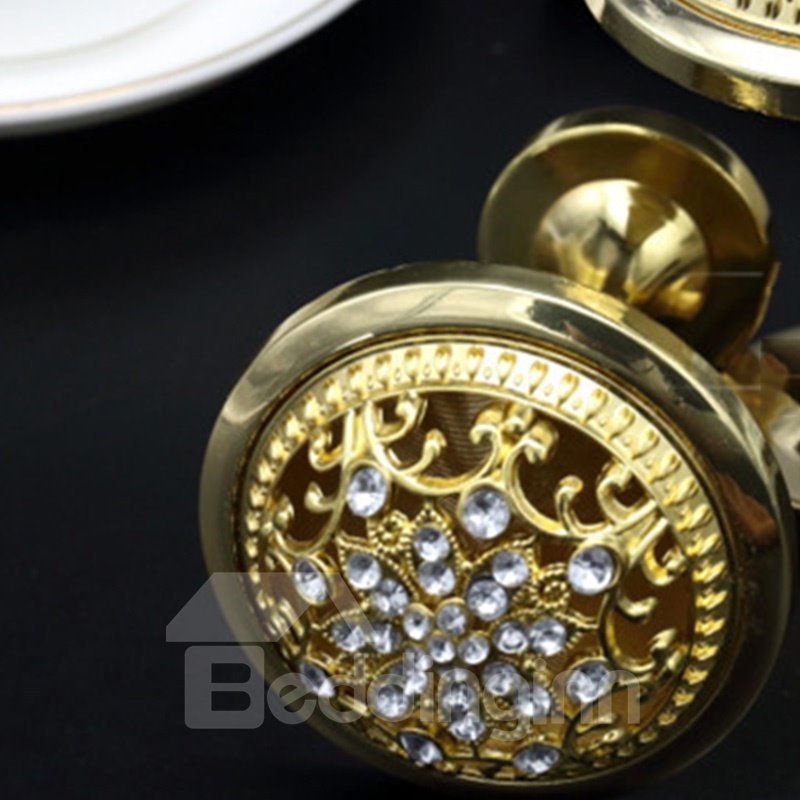 Classic Palace Style 1 Pair Crystal Curtain Tieback Holdbacks