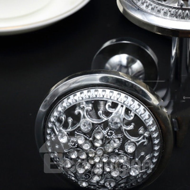 Classic Palace Style 1 Pair Crystal Curtain Tieback Holdbacks - Image 2