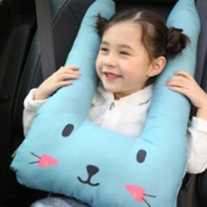 Children's Car Seat Belt Shoulder Protector Sleep with A Neck Pillow Cute Car Pillow