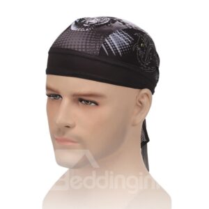 Dragon Tiger Pirate Headscarf Windproof Sweat Absorbent Dustproof