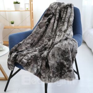 Fur-like Warm Soft Plush Blanket No Fading Bed Blanket 7 Colors Options Fleece Blanket Throw Lightweight Super Soft Cozy Microfiber Lightweight Plush Fluffy Warm Perfect for Bed Sofa Couch