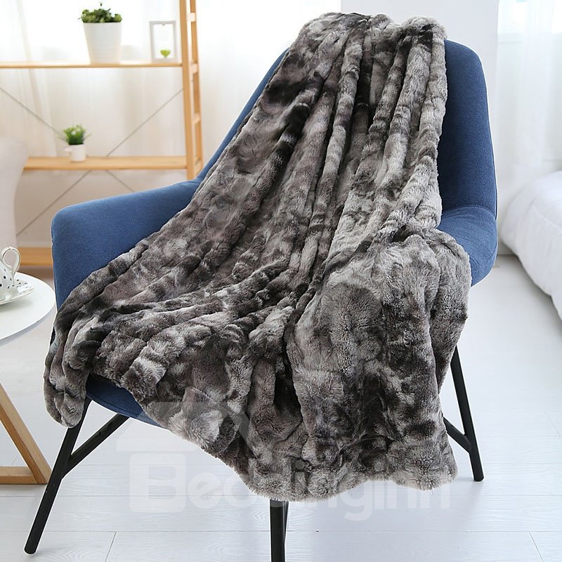 Fur-like Warm Soft Plush Blanket No Fading Bed Blanket 7 Colors Options Fleece Blanket Throw Lightweight Super Soft Cozy Microfiber Lightweight Plush Fluffy Warm Perfect for Bed Sofa Couch
