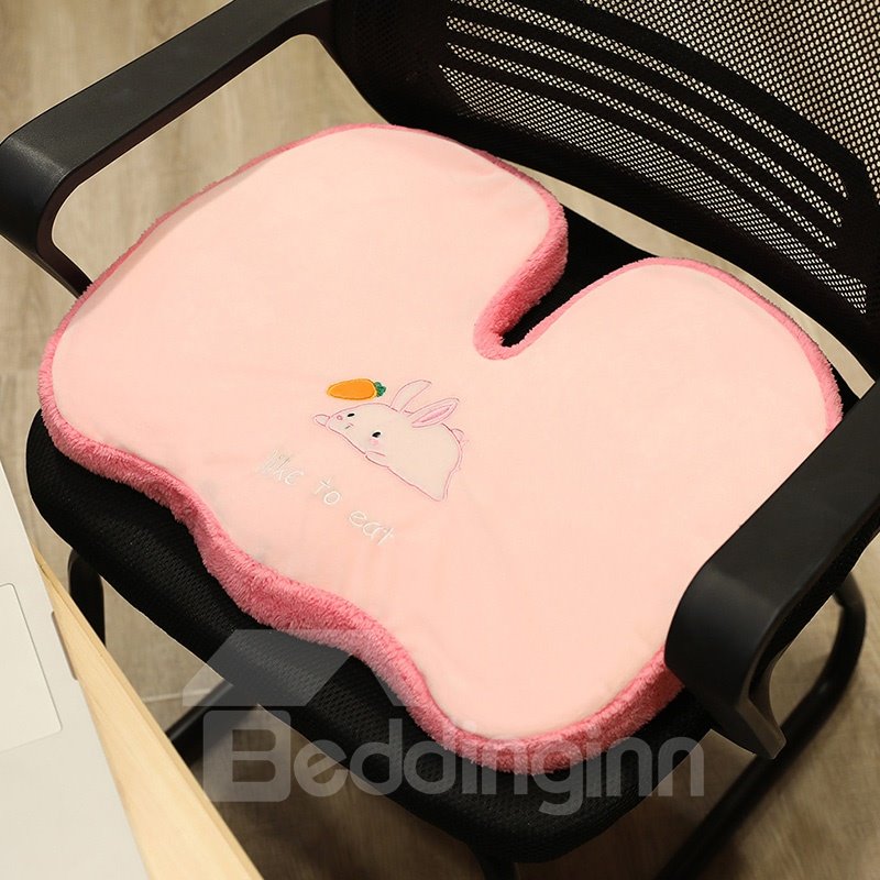 1 Piece For Household Or Motor Use Lovely Cartoon Pattern Wear-Resistant And Dirty-Resistant Unfading Undeformed Soft And Comfortable Car Cushion - Image 3