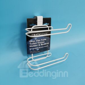Over The Tank Toilet Paper Roll Holder Reserve Home Storage Organization