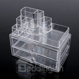 18.7*12.1*16.1cm Environment Friendly Acrylic Material Cosmetic Storage Box