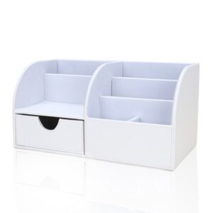 Beddinginn Stationery Storage Box Leather European Plain Storage Boxes