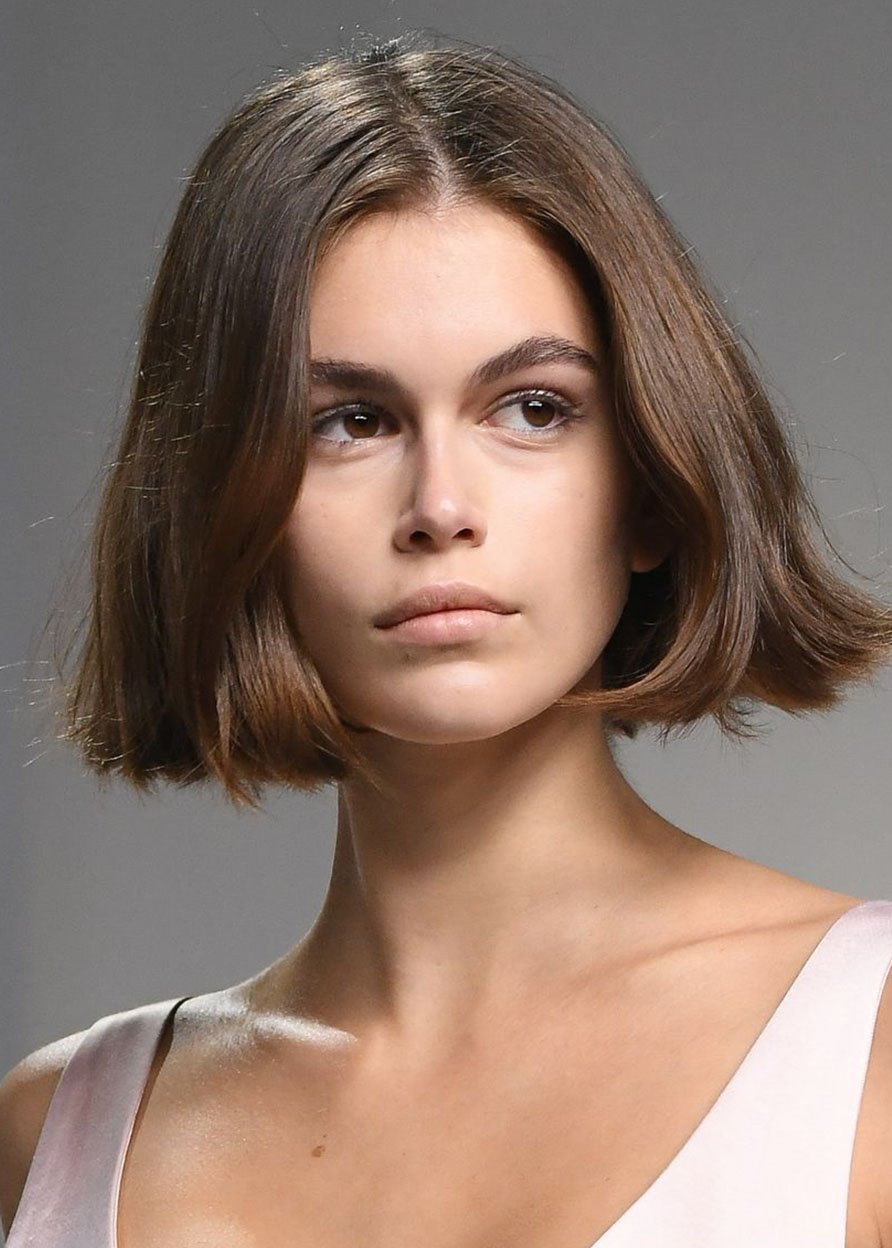 Straight Lace Front Cap Women Human Hair 130% 10 Inches Wigs Heat Resistant Natural Looking Daily Party Wigs Cosplay Wigs with Natural Bangs with Free Wig Cap