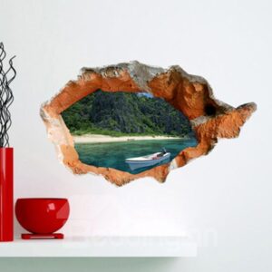 Amazing Creative 3D Beautiful Scenery Wall Sticker