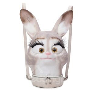 3D Animal Rabbit Funny Cute Backpack Laptop Shoulder Bag Day pack